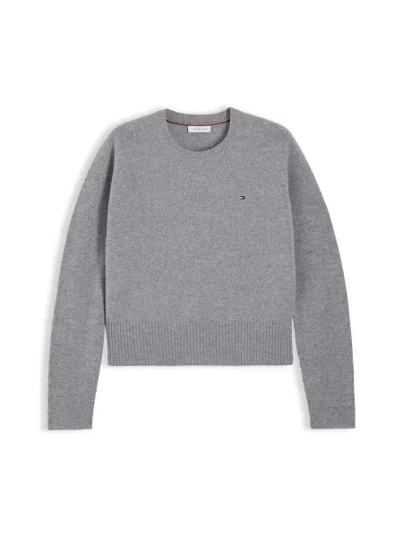 TOMMY HILFIGER Pulover amestecat gri