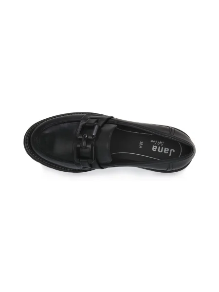 Pantofi Jana BLACK NAPPA negru