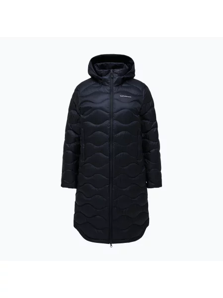 Palton cu puf pentru femei Peak Performance Helium Down Coat black negru