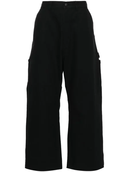 Pantaloni Junya Watanabe Man din canvas negru