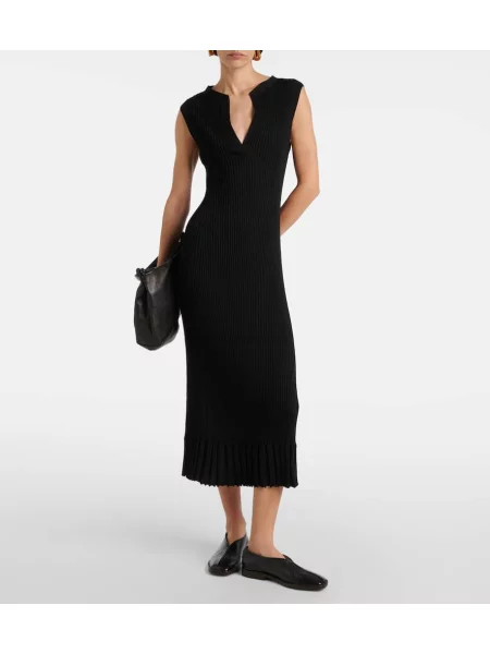 Rochie midi Proenza Schouler până la genunchi de costum negru