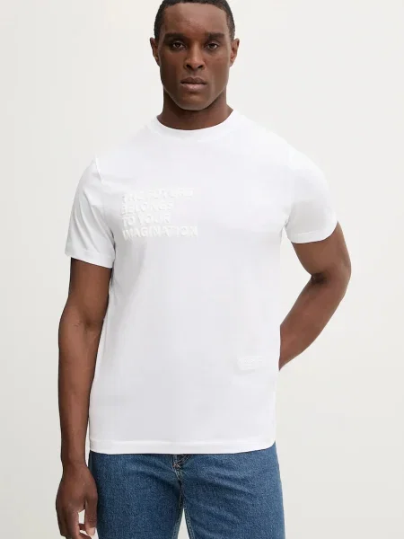 Karl Lagerfeld tricou din alb
