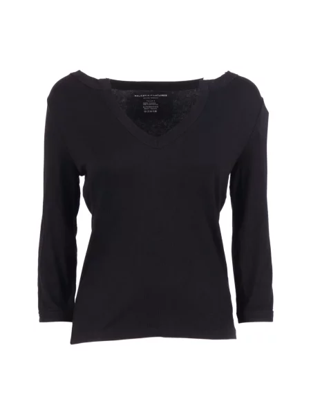 Sweter Majestic Filatures czarny
