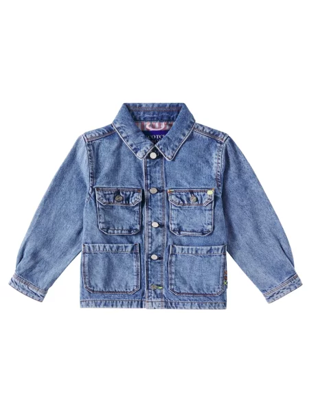Τζιν μπουφάν Scotch & Soda μπλε