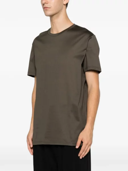 Tricou Low Brand cu decolteu rotund verde
