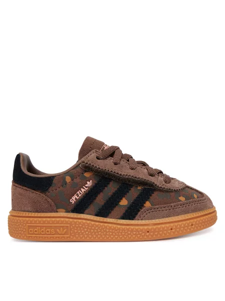 Superge adidas Handball Spezial Comfort Closure Elastic Lace Rjava črna
