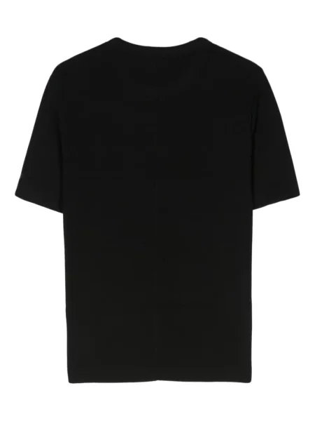 Briaunotas marškinėliai Calvin Klein juoda