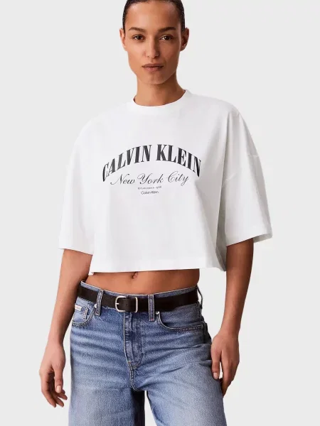 Футболка Calvin Klein Jeans белая