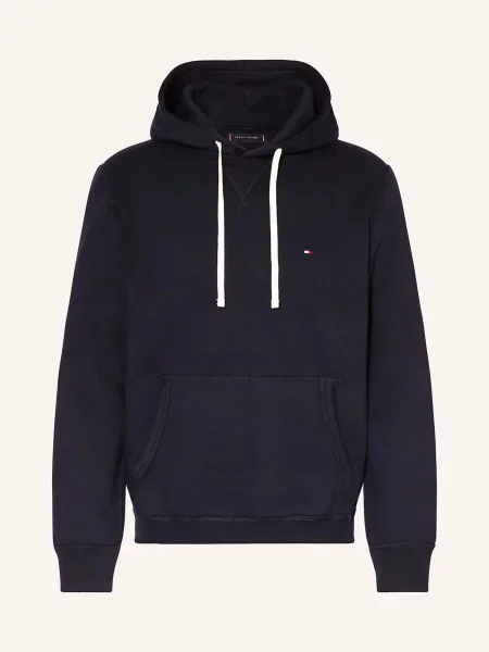 Tommy Hilfiger Mikina S Kapucí tmavě modrá