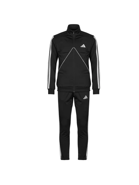 ADIDAS SPORTSWEAR Športna trenirka črna bela