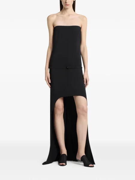 Rochie Courreges asimetrică negru