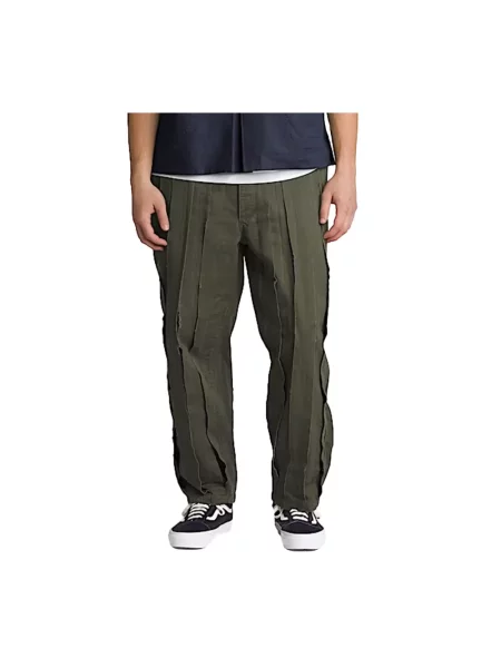 Spodnie Vans zielone