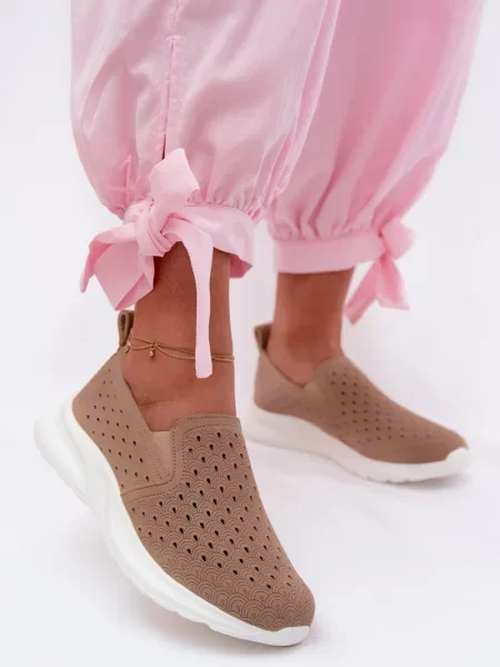 Chiloți Evento slip-on plasă de plasă alb