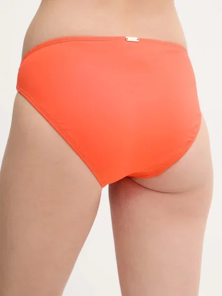 Plavkové nohavičky Lauren Ralph Lauren oranžová