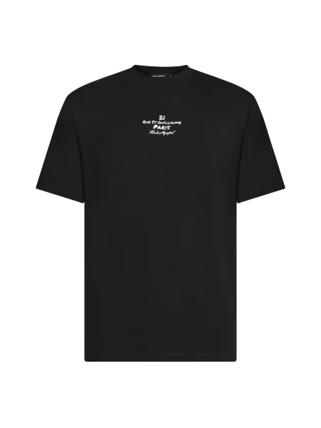 Karl Lagerfeld Tricou negru alb