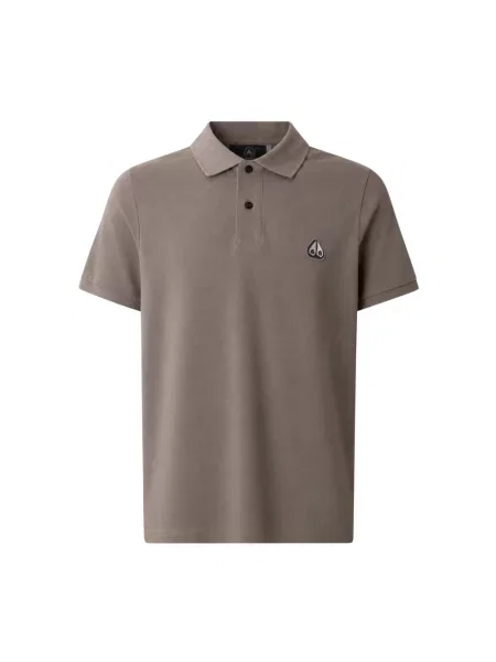 Koszulka polo Moose Knuckles szara