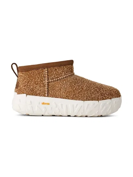 UGG cizme de iarnă Classic Ultra Mini Wrap Tech maro