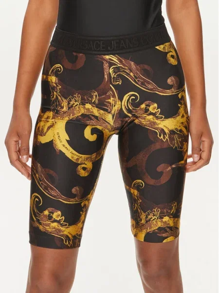 Versace Jeans Couture Спортни шорти Skinny Fit черен
