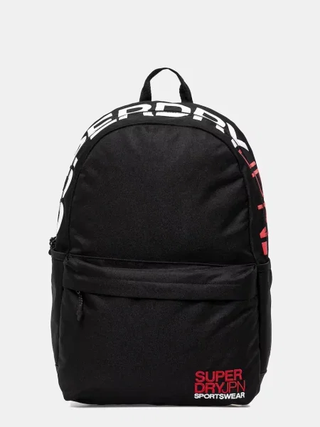 Plecak Superdry z logo czarny