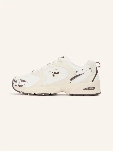 New Balance Sneakersy krémová / tmavě hnědá béžová
