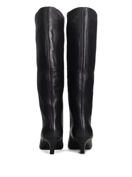 Botine Ash din piele negru