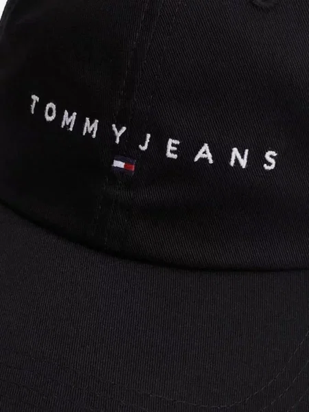 Tommy Hilfiger TJW LINEAR LOGO 6 PANEL CAP Кепка чорний