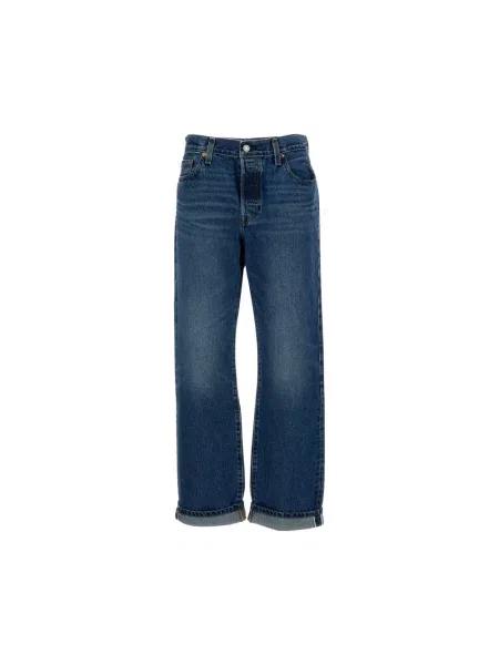 Jeansy straight leg Levi's niebieskie