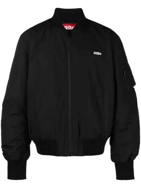 Geacă bomber 032c cu imagine negru
