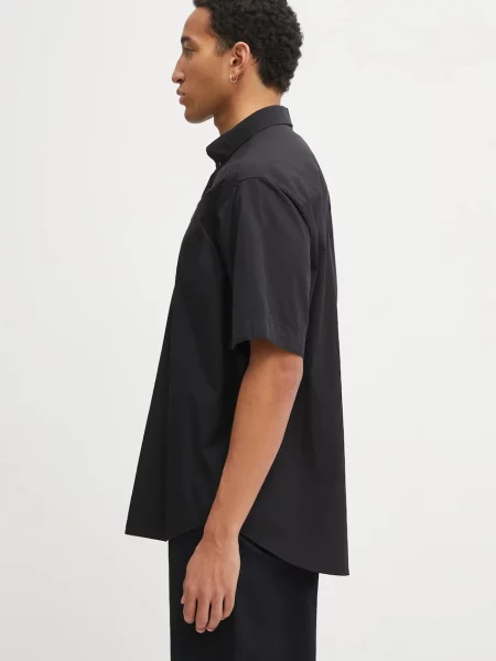 AAPE cămașă din Now cu guler button-down relaxed negru