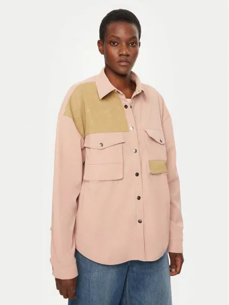 One Teaspoon Сорочка Daria рожевий