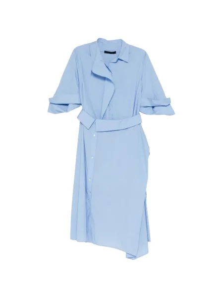 Rochie tip cămașă Juun.j albastru