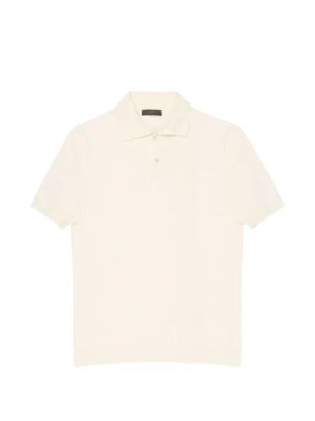Polo Zanone alb