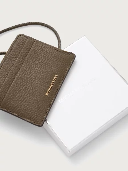 Шкіряний гаманець Michael Michael Kors