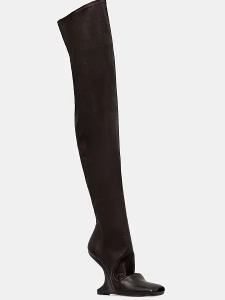 Rick Owens Lilies ghete de piele Cantilever 11 maro