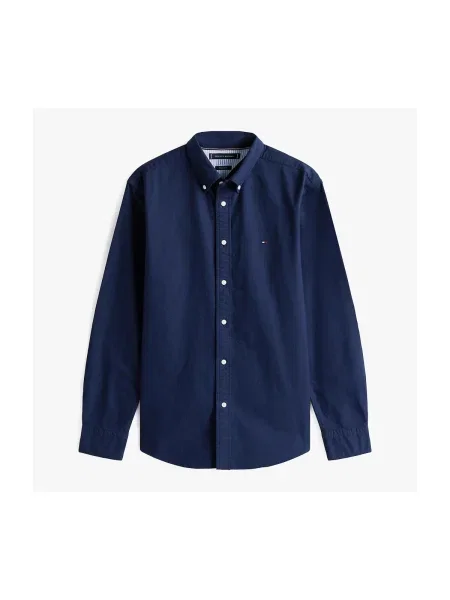 Košeľa Tommy Hilfiger keper modrá