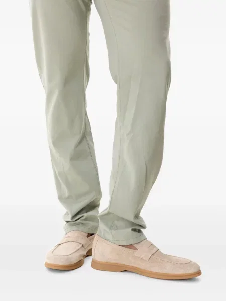 Pantofi loafer Eleventy din piele de căprioară