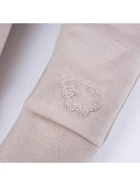 Legginsy dziecięce Eevi brązowe