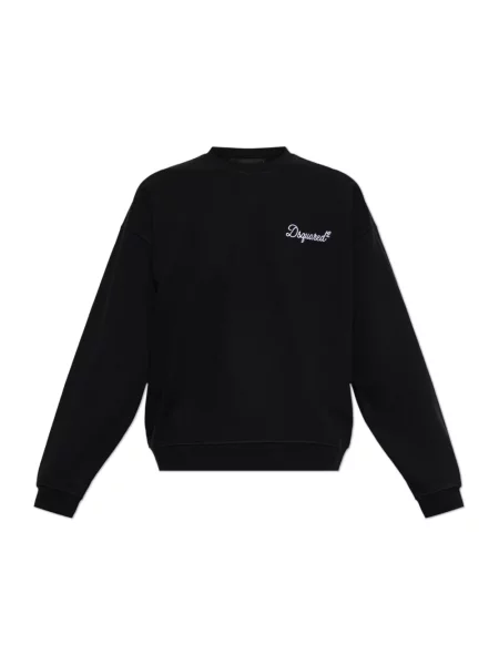 Bluza Dsquared2 z logo czarna