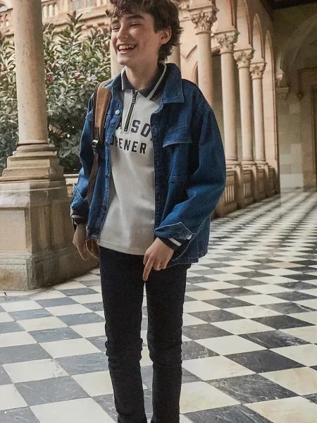 Mayoral Detské rifle jeans slim fit basic