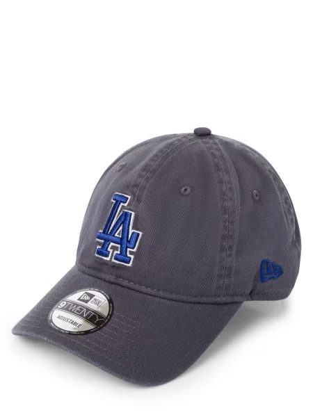 New Era Czapka Mężczyźni jednolity ONE SIZE szary