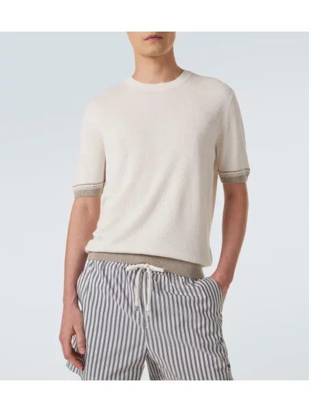 Pulover Zegna de in alb