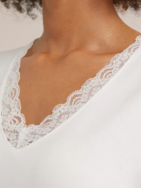 WE Fashion Tricou alb