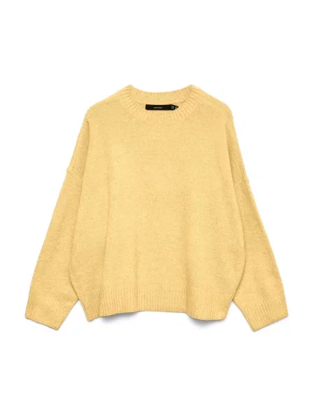 VERO MODA Pulover VMBoom lămâie galben