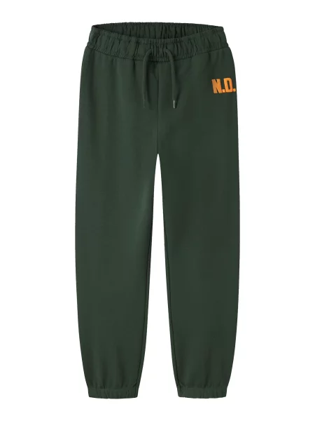 NAME IT Pantaloni NKMOZIAS închis verde