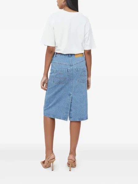 Fustă din denim Opérasport albastru