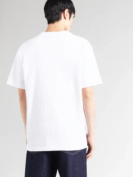 ELEMENT Tricou roșu cireș alb