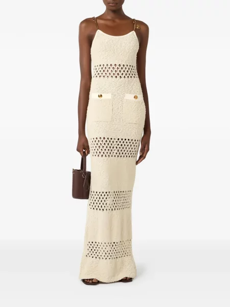 Maxi bouclé rochie maxi Elisabetta Franchi de costum