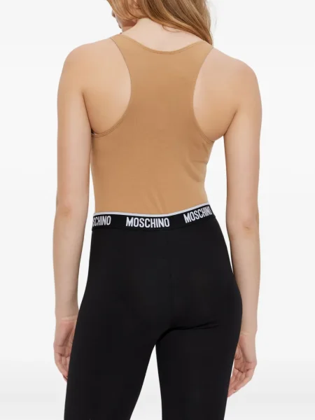 Body Moschino cu imagine teddy maro