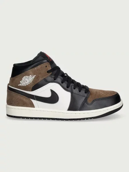 Jordan Air 1 Mid sneakers Ανδρικά δερμάτινα καφέ