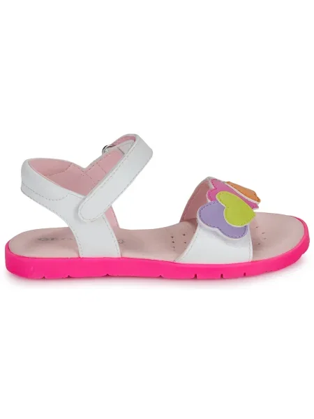 Szandál Geox J Sandal Joyfoot Gir S fehér